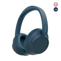 Sony Noise Canceling Wireless Headphones Bluetooth with Microphone - BLUE